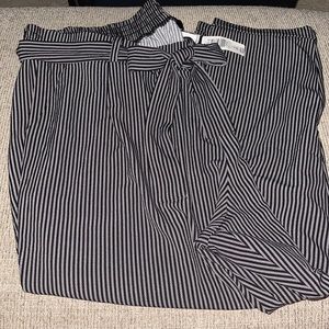 Stripped dress pants